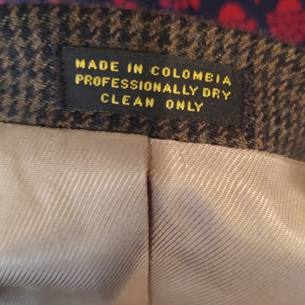 Oscar de la Renta Wool Sports Coat 42 R - Picture 3 of 15